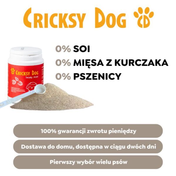 Twinky proszek na stawy z ekstraktem z małży nowozelandzkiej (z miarką) – 150 g - obrazek 5