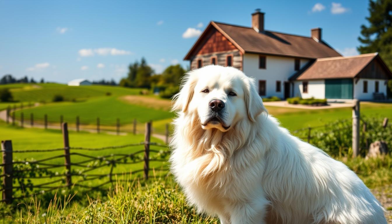 Kuvasz pies do stróżowania