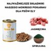 Ely Hipoalergiczna karma mokra dla psa z jagnięciną (formuła premium bez glutenu pszenicznego i mięsa z kurczaka) - 410 g - obrazek 2