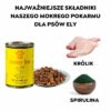 Ely hipoalergiczna mokra karma dla psów z królikiem (formuła premium bez glutenu pszenicznego i mięsa z kurczaka) - 410 g - obrazek 2