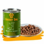 Mokra karma dla psa Ely z wątróbką wołową, jagnięciną i jabłkiem - 415 g
