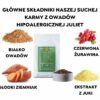 Juliet Hipoalergiczna Plus sucha karma dla psów na bazie białka owadziego z żurawiną i ekstraktem z yucca (formuła premium bez glutenu pszenicznego i mięsa z kurczaka) – „dla najwrażliwszych psów” - obrazek 3