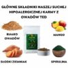 Ted Hipoalergiczna Plus sucha karma dla psów na bazie białka owadziego z mango i spiruliną (formuła premium bez glutenu pszenicznego i mięsa z kurczaka) – „dla najwrażliwszych psów” [3 kg] - obrazek 3