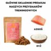 Przysmak Trainy z łososiem i ryżem (przysmak treningowy) – 200 g - obrazek 3