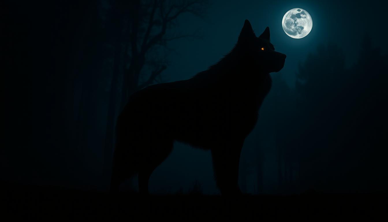 Nocna widoczność psa