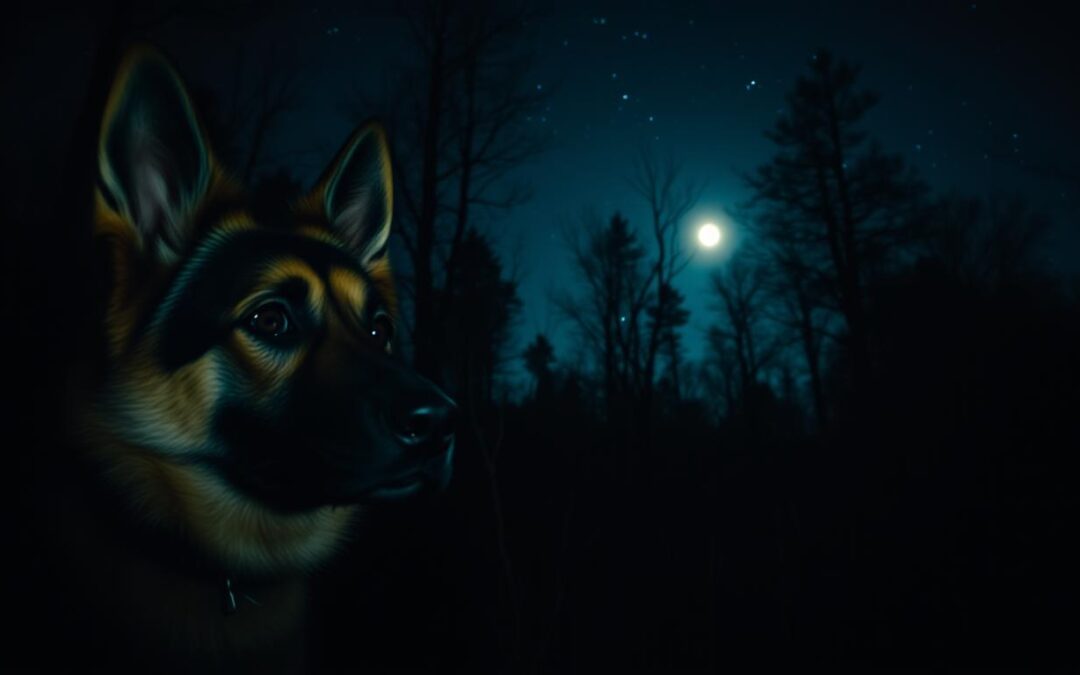 Widzenie nocne u psa