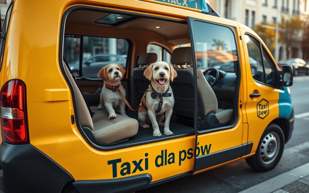 usługi taxi dla psów