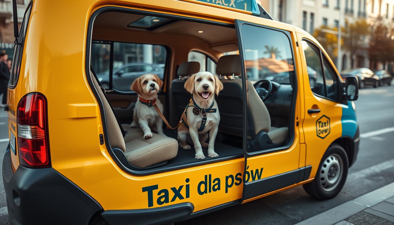 usługi taxi dla psów