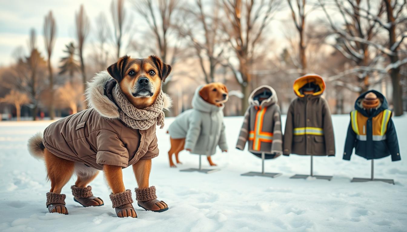 zimowa odzież dla psa