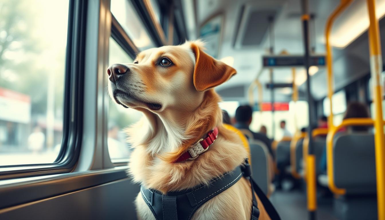 Przyzwyczajanie psa do transportu publicznego