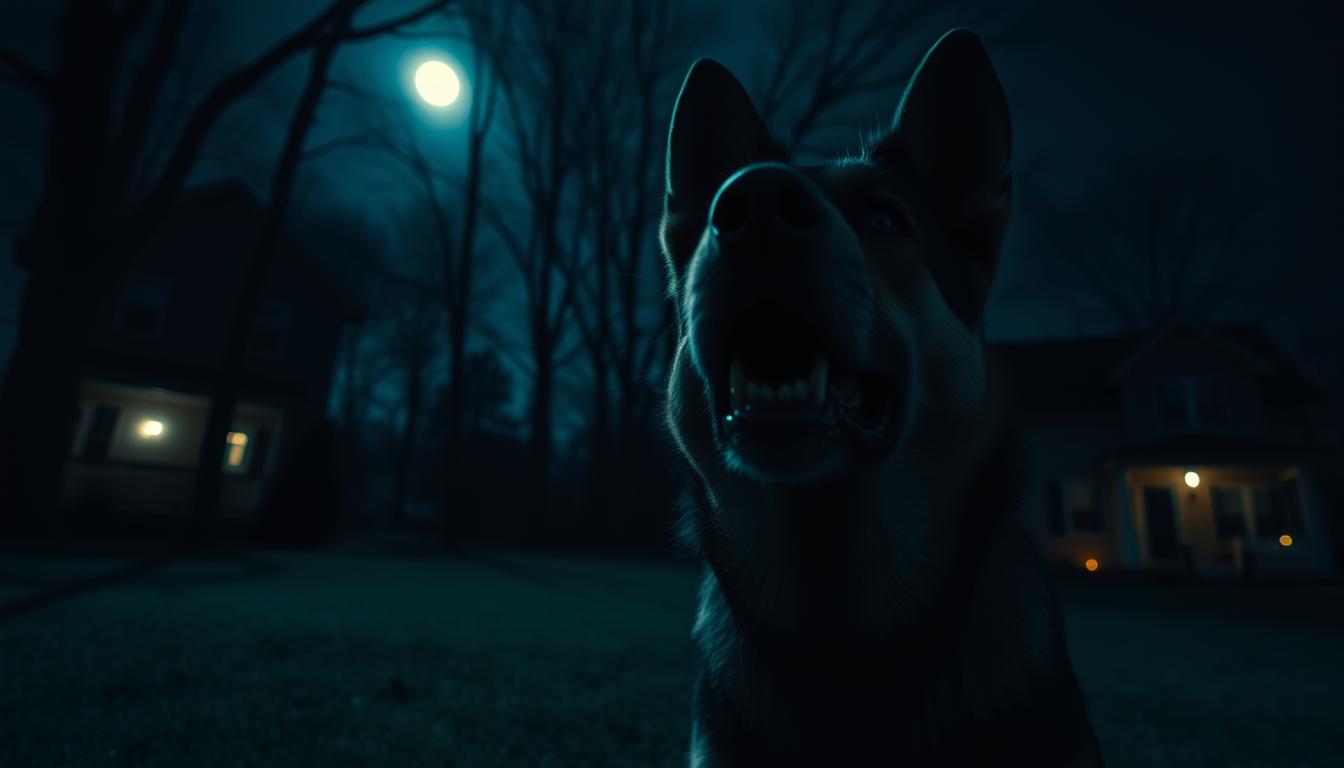 nocne szczekanie psa