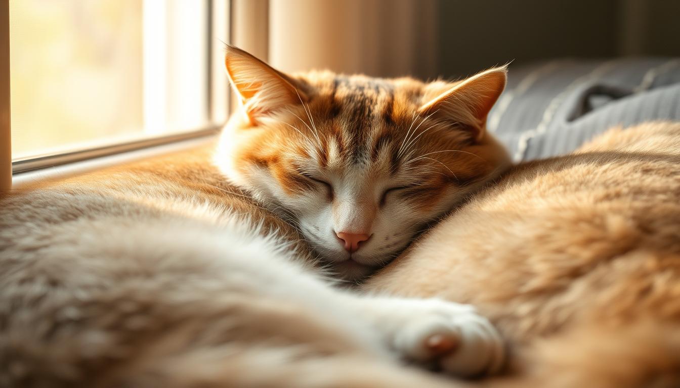 nawyki-snu-starszego-kota nawyki snu starszego kota