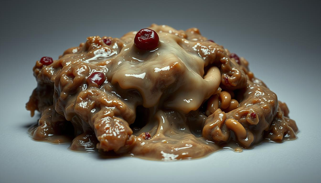 pies śluzowaty kał