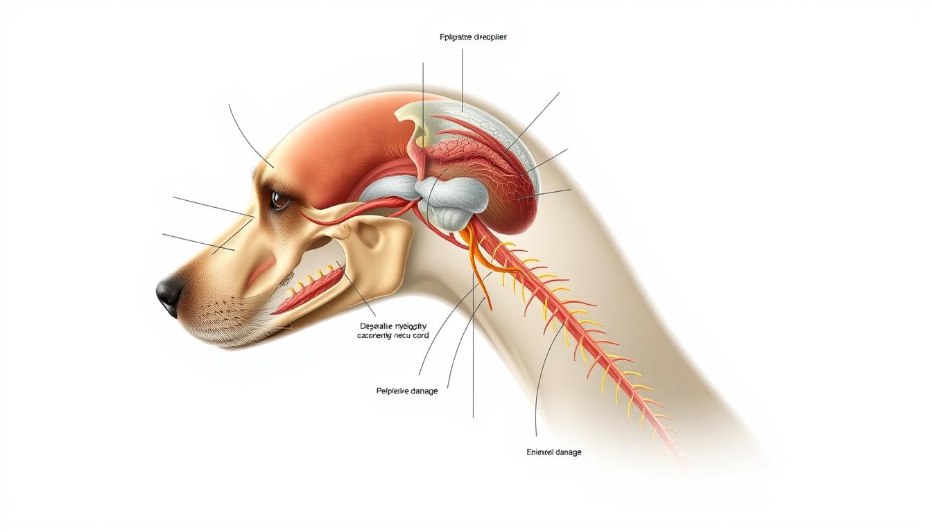 pies zaburzenia neurologiczne
