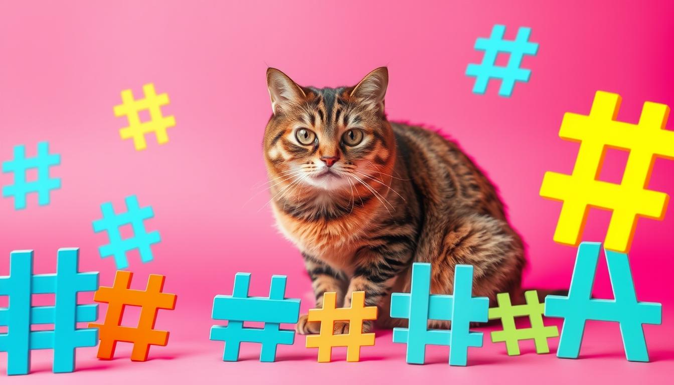 strategie hashtagów dla kotów