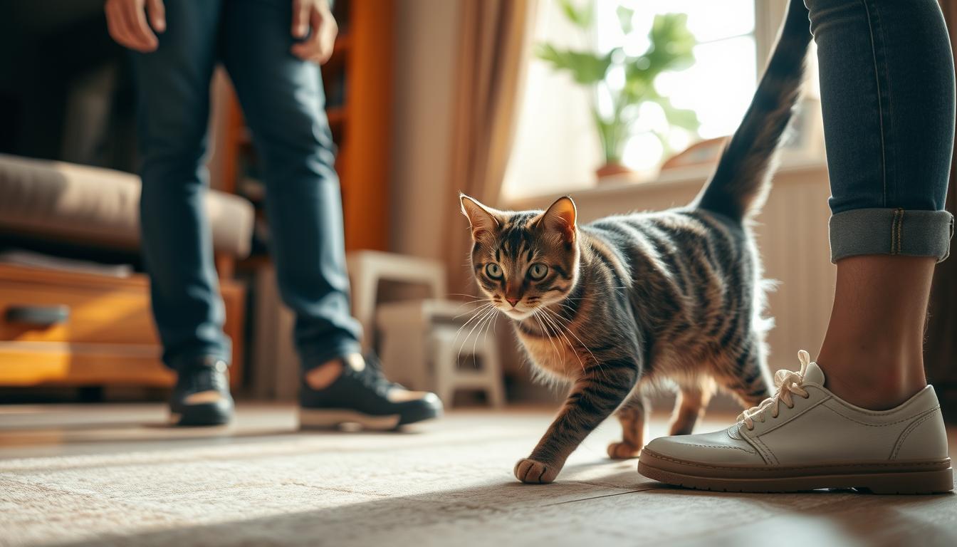 zachowanie-kota-wobec-nowych-osob zachowanie kota wobec nowych osób