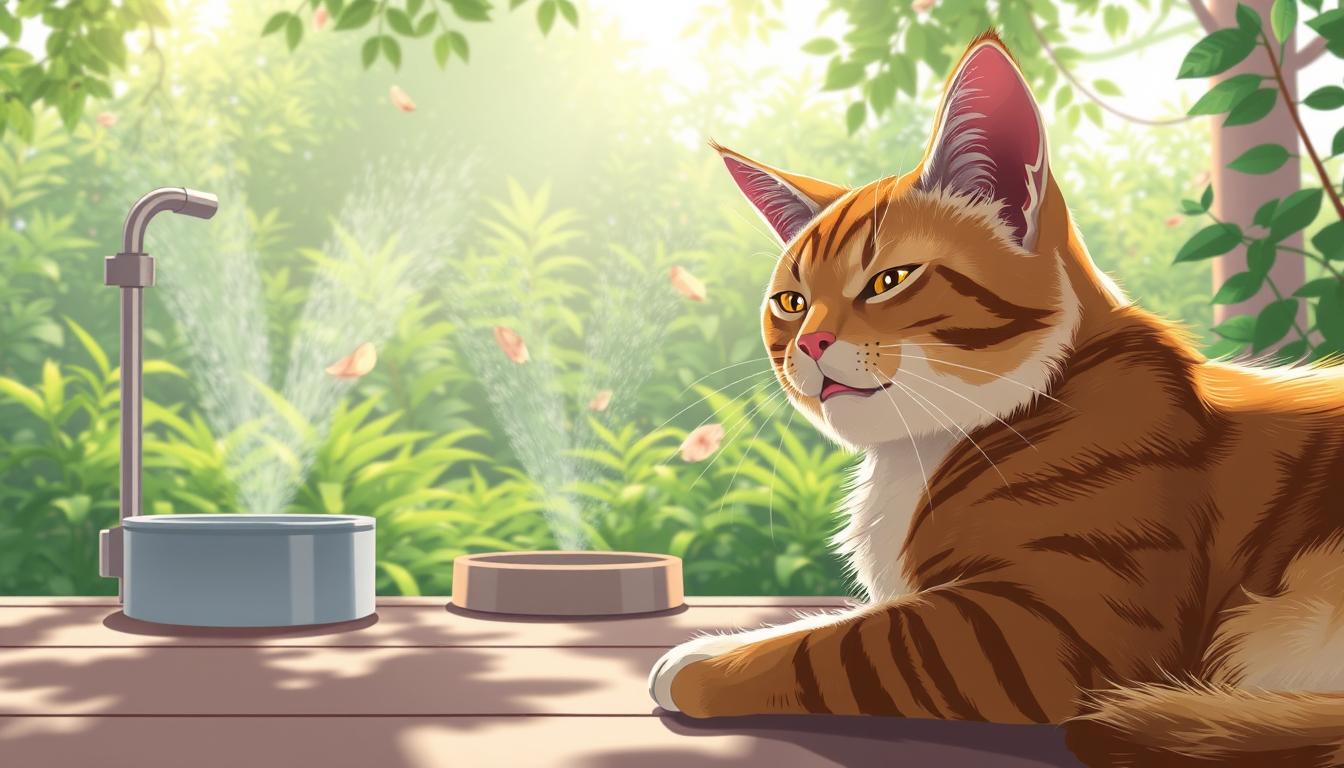 zapobieganie udarowi cieplnemu u kota