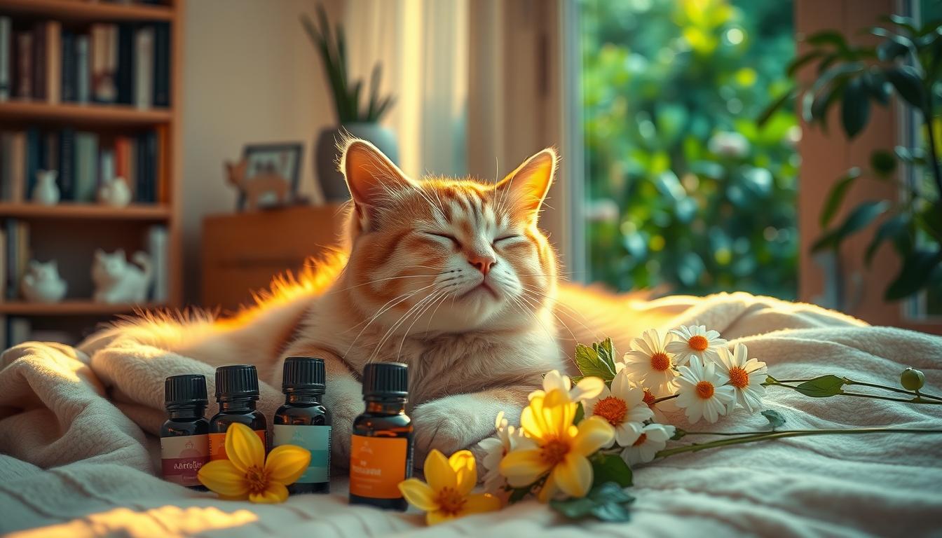 aromaterapia dla kota
