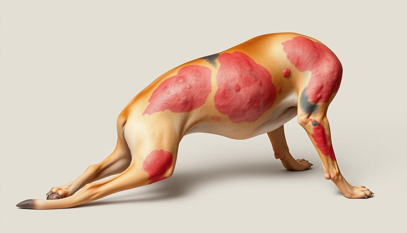 zapalenie mięśni i skóry u psa (dermatomyositis)