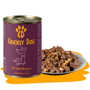 Ely Hipoalergiczna mokra karma dla psów z wołowiną (formuła premium bez glutenu pszenicznego i mięsa z kurczaka) – 410 g