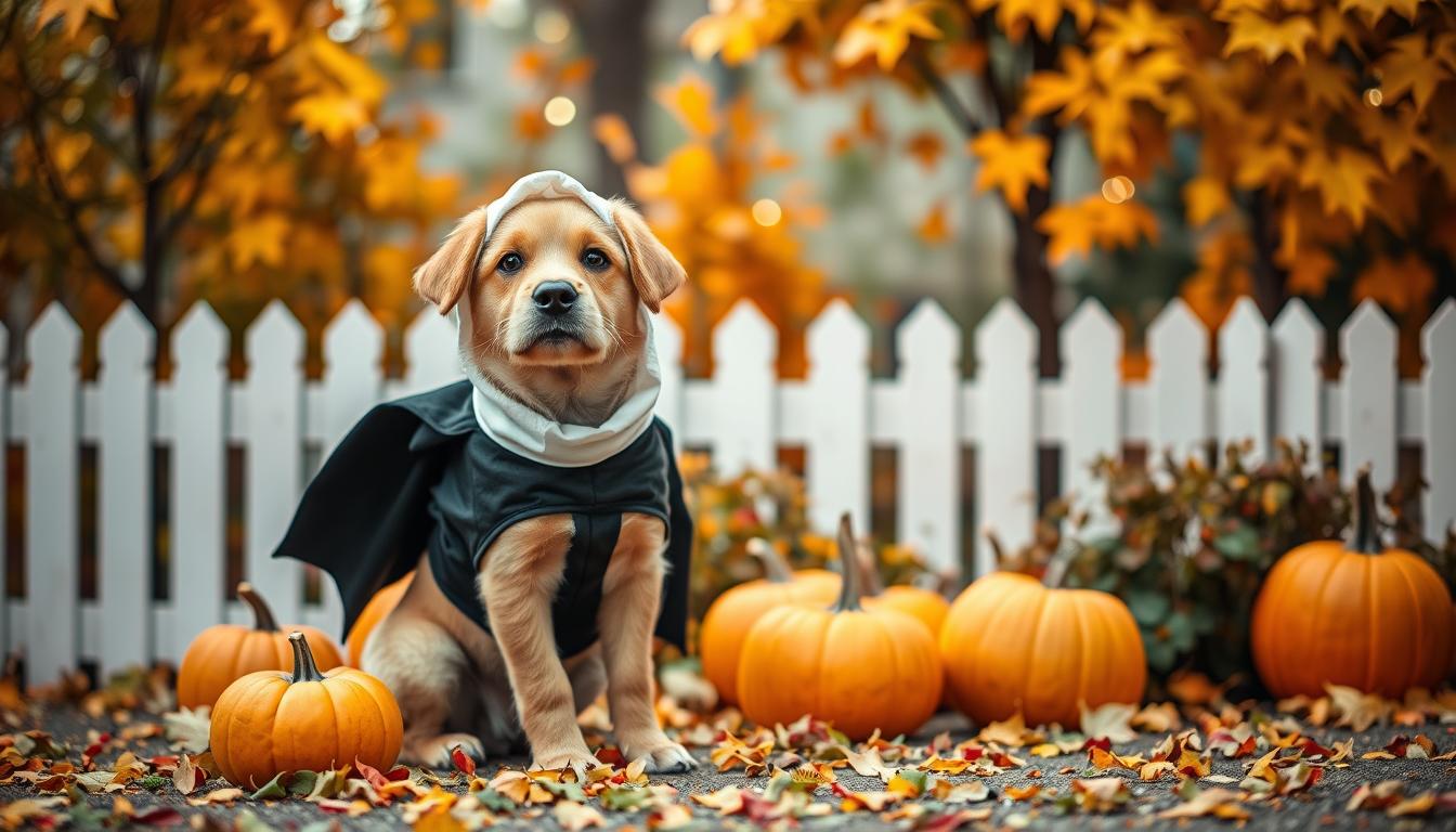 halloweenowa dekoracja dla psa