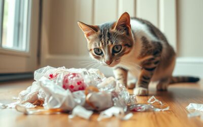 Dlaczego mój kot je plastik?
