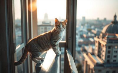 Kot i otwarty balkon – porady dotyczące bezpieczeństwa