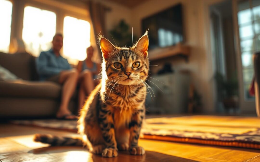 Kot i letni goście – dlaczego może się stresować?