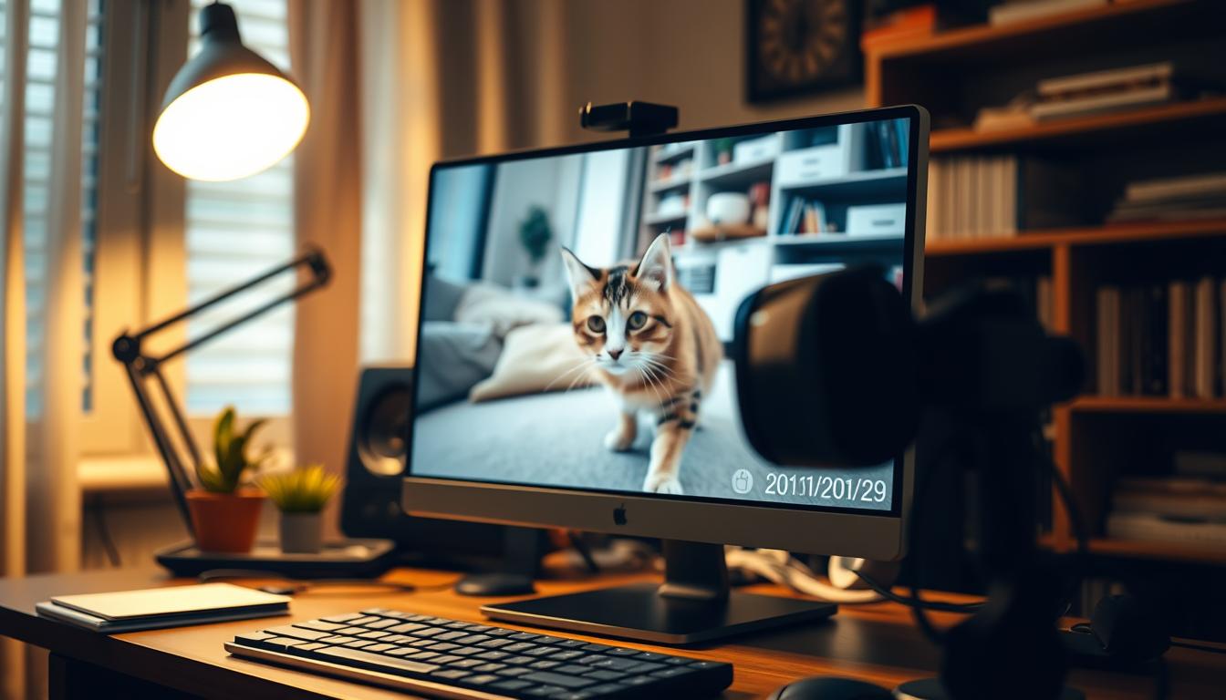 kot lato kamera internetowa