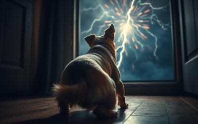 Letnie burze i fajerwerki – jak wpływają na psy?