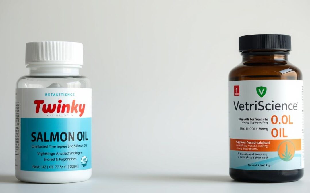 Blog o kotach 15 Porównanie olejów z łososia: Twinky vs VetriScience