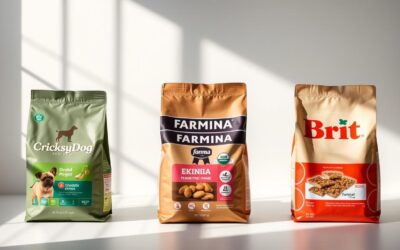 Lista karm bez kurczaka: CricksyDog vs Farmina vs Brit