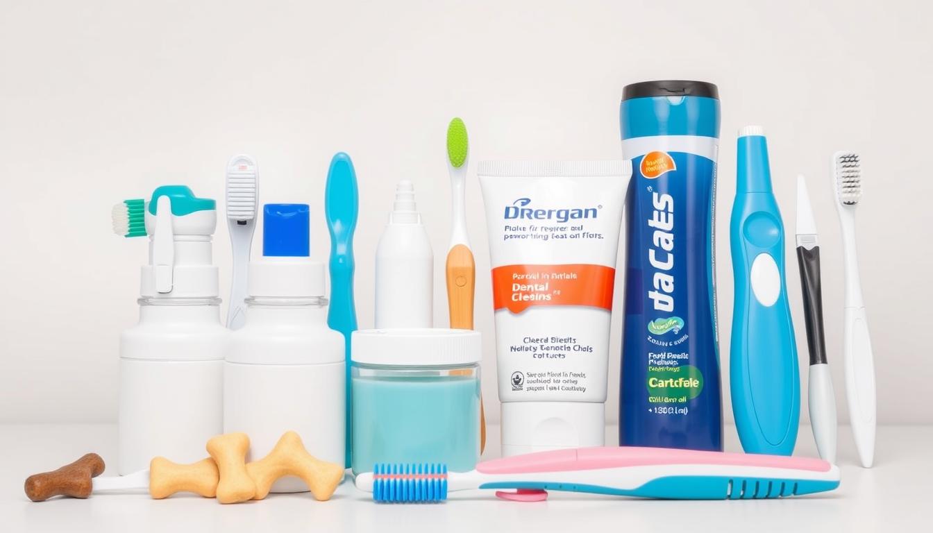 produkty do czyszczenia zębów dla małych i dużych psów