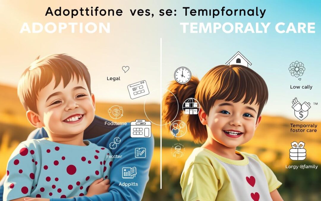 Czym różni się adopcja od tymczasowej opieki?