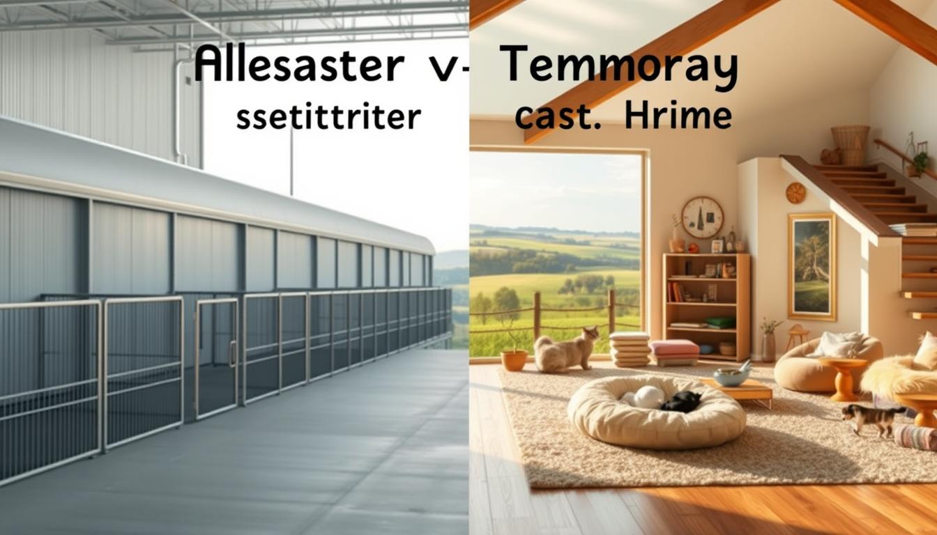 dom tymczasowy vs schronisko
