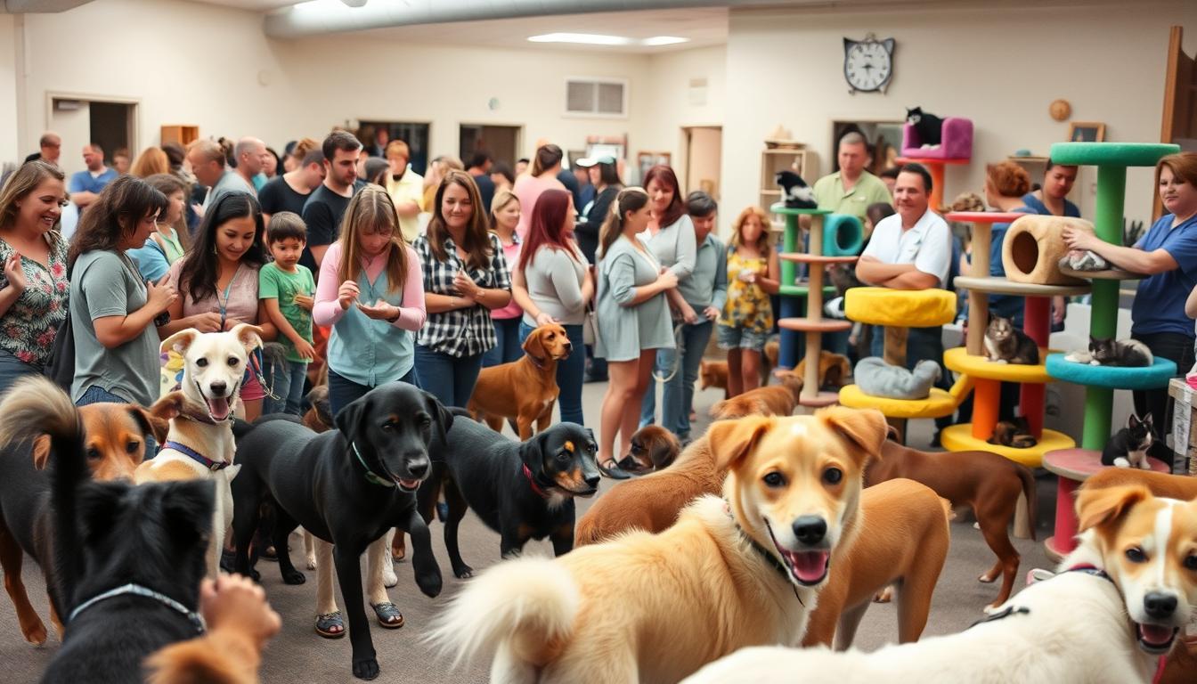 dzień otwarty w schronisku dla psów