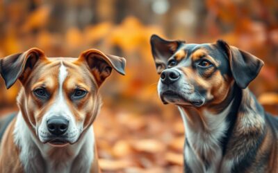 Mowa ciała psów jesienią – co oznacza napięcie?