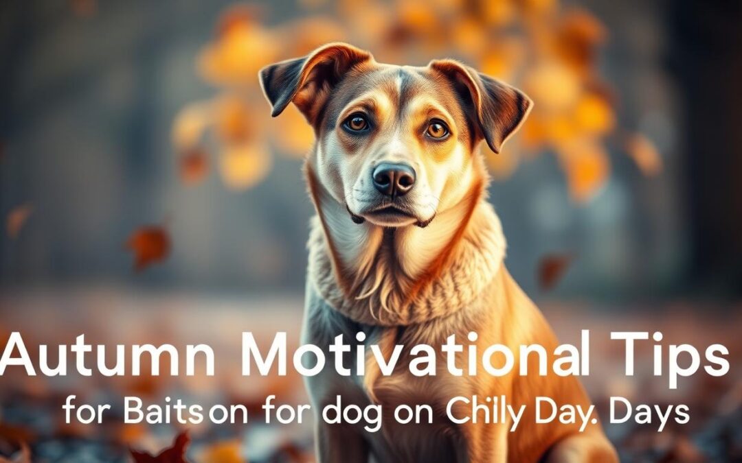 Jesienne wskazówki motywacyjne dla psa w chłodne dni