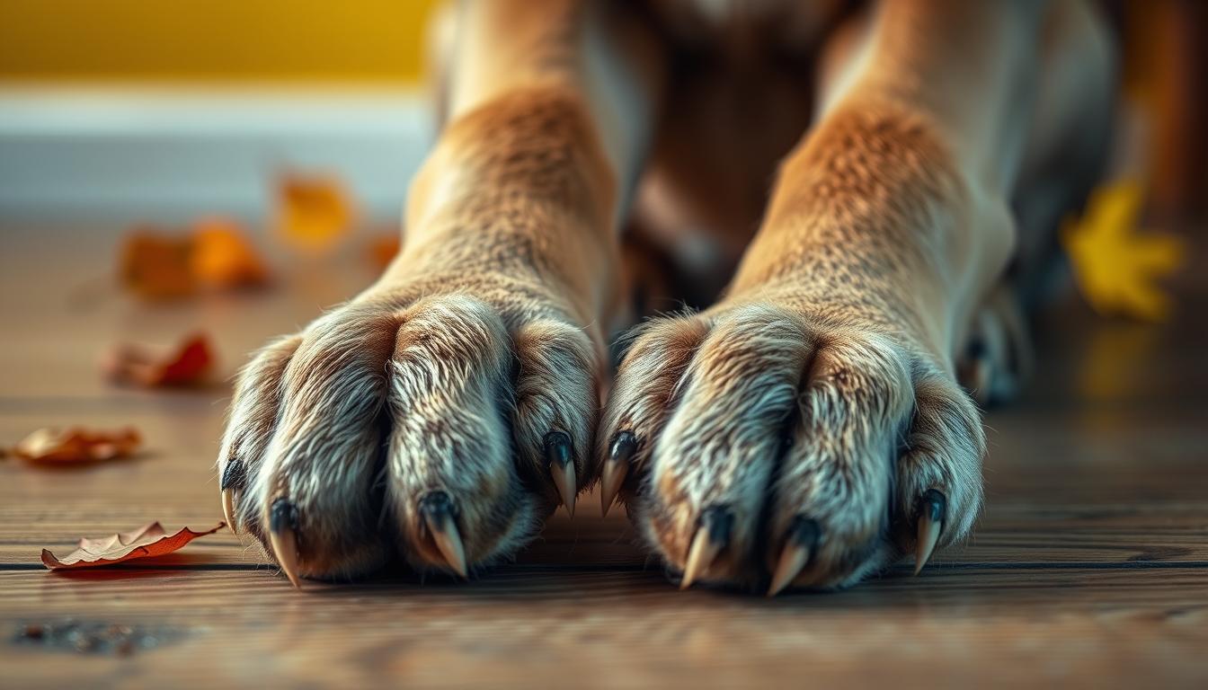 pies oznaki marznięcia jesień