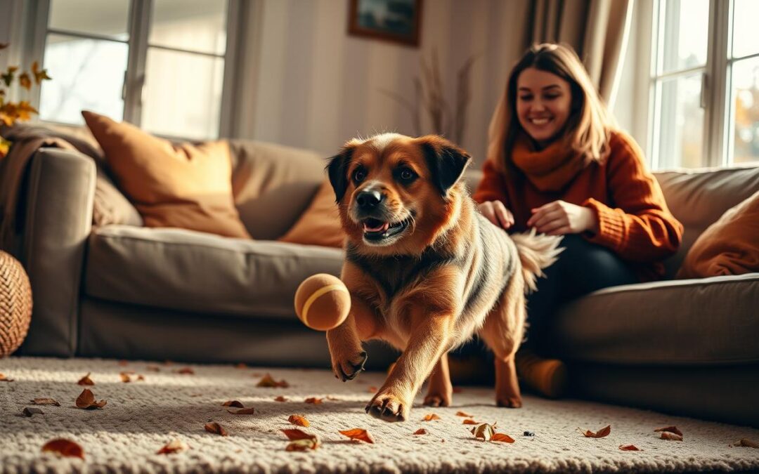 Jesienne programy z psem w domu – wspólny czas z opiekunem