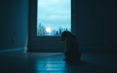 Dlaczego twój pies może być smutny, gdy szybciej zapada zmrok?