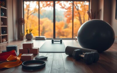 Jesienne akcesoria do treningu w domu