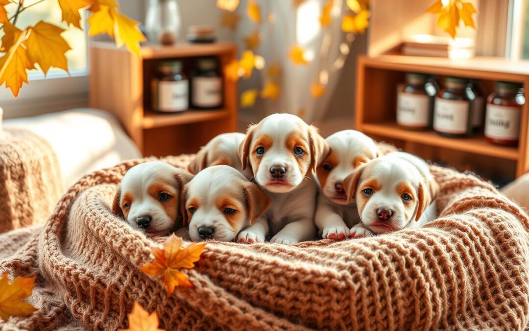 Jesienna profilaktyka przeziębień u szczeniąt