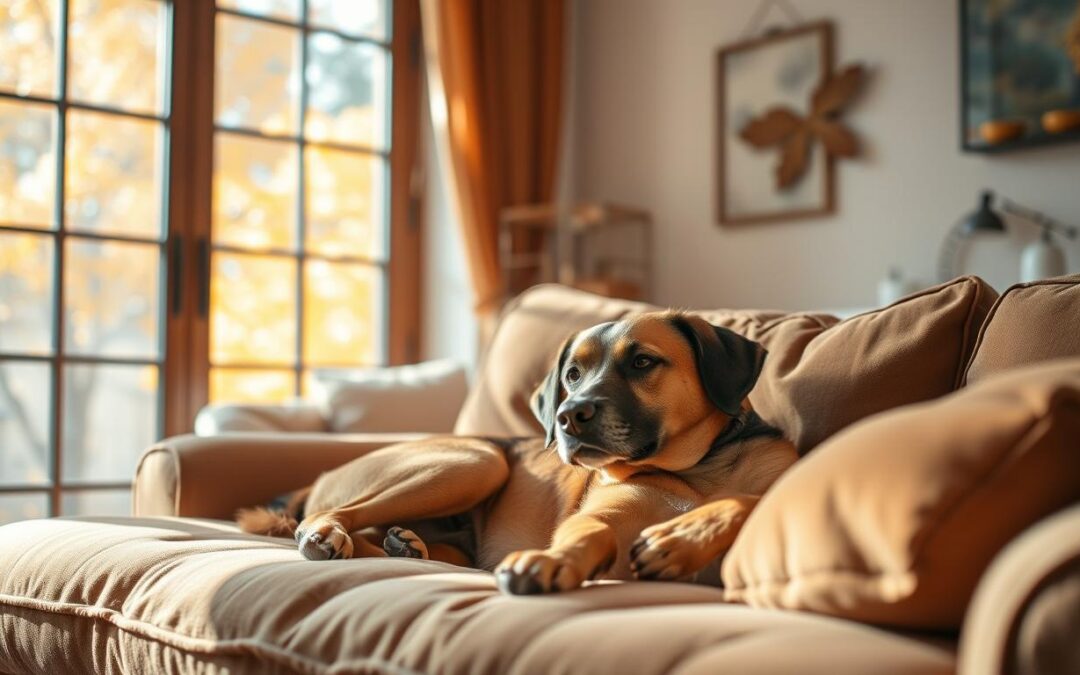 Jak utrzymać spokój psa podczas jesiennych zmian?