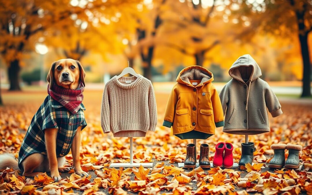 Jakie ubrania są potrzebne dla psa jesienią?