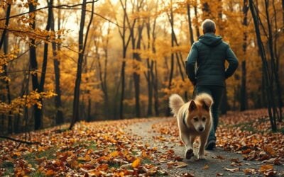 Jesienne miejsca na wycieczki z psem – na co zwrócić uwagę przed wędrówką