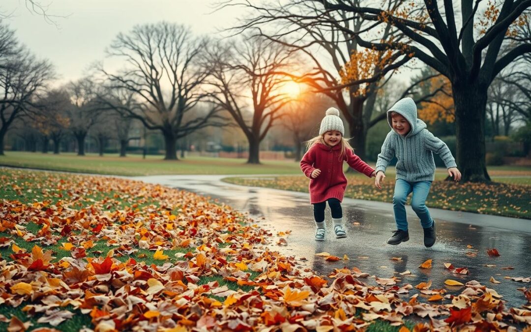 Jesienne zabawy po deszczu – co wolno, a czego nie?