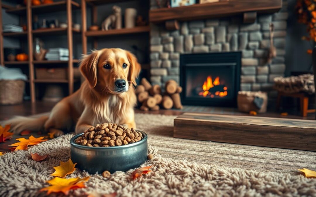 Jaka karma dla psa jesienią – wartość energetyczna i składniki