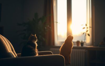 Jak pomóc kotu przyzwyczaić się do wcześniejszego zmroku?