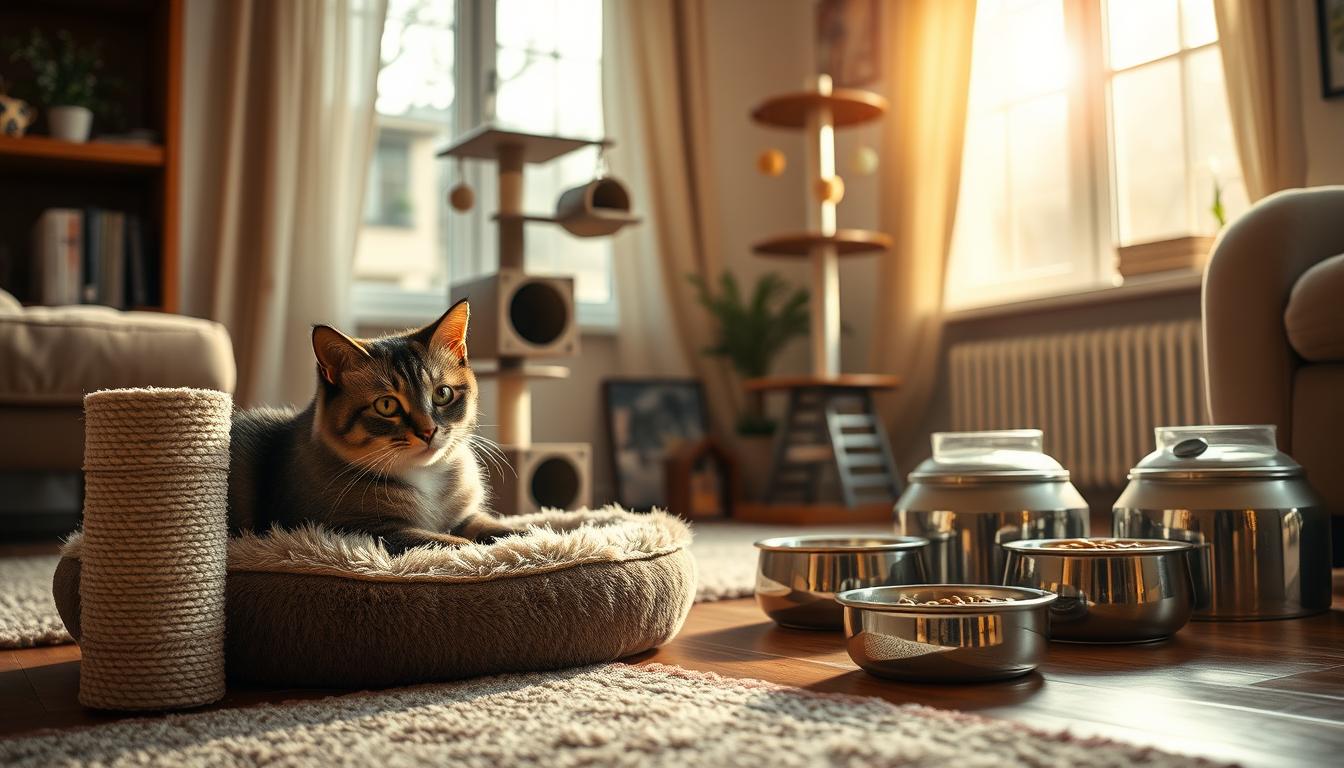 wyprawka dla adoptowanego kota